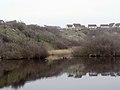 Looking up at the visitor's centre from the gorge (John Rostron)