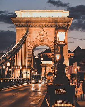 Chain Bridge, Budapest.