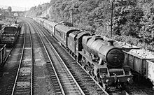 Up express in 1957 Chesterfield railway station 2098423 ce6b16db.jpg