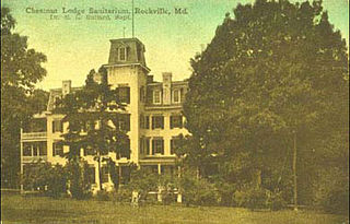 <span class="mw-page-title-main">Chestnut Lodge</span> Former psychiatric hospital in Maryland, United States