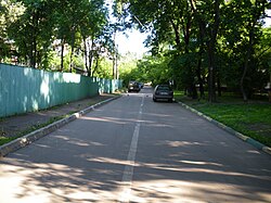 Чистопольская улица. Вид от Бронницкой улицы.