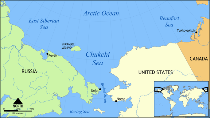 Какие морские соседи. Берингов пролив Чукотское море карта. Аляска Берингов пролив. Чукотка и Аляска на карте. Где находится Чукотское море на карте.