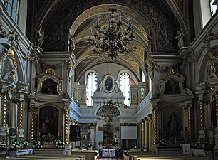 Church of St.Augustine and St.John the Baptist (interior), 88 Kosciuszki str, Salwator, Krakow, Poland.jpg