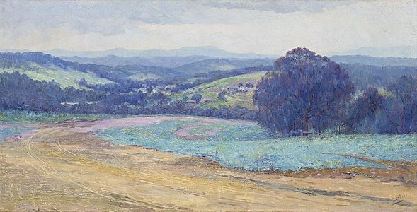 The Road to Warrandyte, Private collection