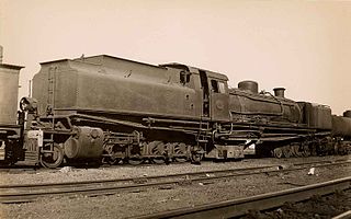 South African Class HF 2-8-2+2-8-2 class of 11 South African 2-8-2+2-8-2 modified Fairlie locomotives