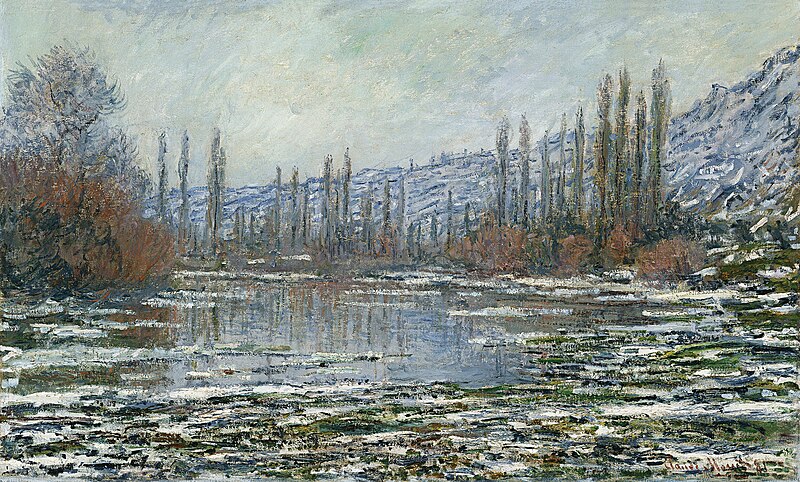 File:Claude Monet - The thaw at Vetheuil.jpg