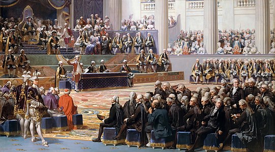 Apertura degli Stati generali a Versailles, 5 maggio 1789 (1839), Versailles, Museo di storia della Francia.