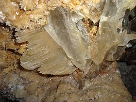 Crystals in Atlantida cave.jpg