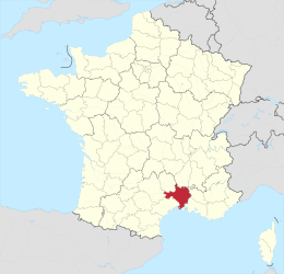 Gard – Localizzazione