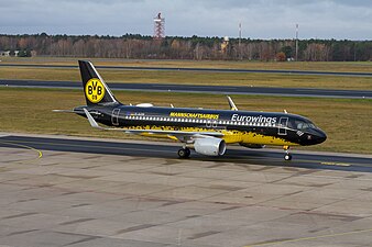 Mannschaftsairbus ein A320-214(WL) D-AIZR Eurowings