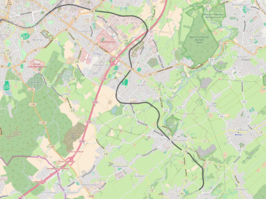 Spoorlijn Aachen-Rothe Erde - Hahn op de kaart