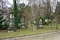 Old Annenfriedhof: crucifix and monumental graves (individual monuments for ID no. 09301293)