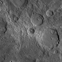 Дэвид кратері MESSENGER WAC.jpg