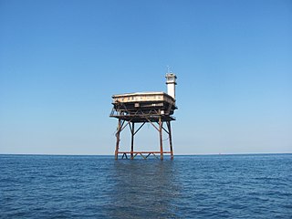 Diamond Shoal Light Lighthouse in North Carolina, United States