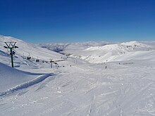 Mount Dobson, from the top of the chairlift (2023) Dobson 37.jpg