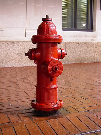 Fire hydrant in Charlottesville, Virginia, United States