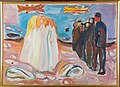 »Møte» er tittelen på et maleri av Edvard Munch fra 1921. (Munchmuseet)