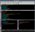 Image 1A screenshot of GNU Emacs 22.0.91.1, from Ubuntu’s emacs-snapshot-gtk package.