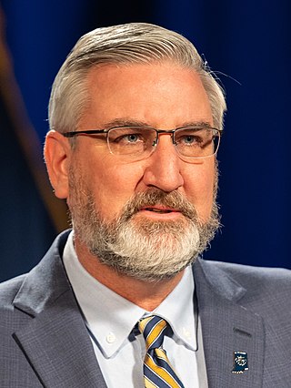 <span class="mw-page-title-main">Eric Holcomb</span> Governor of Indiana since 2017