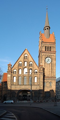 Aktuální pohled na kostel