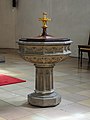 * Nomination Baptismal font in the church St.Michael in Fürth --Ermell 06:11, 14 May 2019 (UTC) * Promotion Good quality. --Moroder 07:41, 14 May 2019 (UTC)