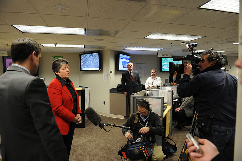 File:FEMA - 39886 - DHS Secretary Janet Napolitano answers questions from the press.jpg