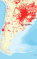 Miniatura para Incendios forestales en Argentina de 2022