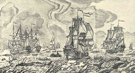 Whaling in the Basque fisheries (1720)