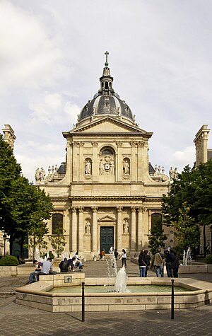 Façade de la chapelle Sainte-Ursule, Sorbonne, Paris.jpg