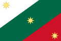 Bandiera messicana sotto la reggenza di Agustín de Iturbide (1821)