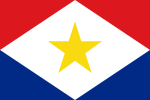 Flag of Saba, Netherlands Antilles