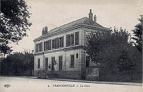 La gare vers 1900.