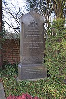 Unterliederbach cemetery, Wagner grave 1907.JPG