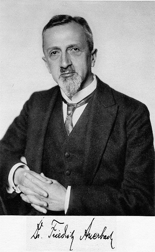 Friedrich Auerbach ca1922