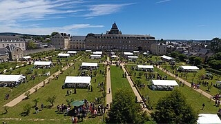 Abtei von der Gartenseite