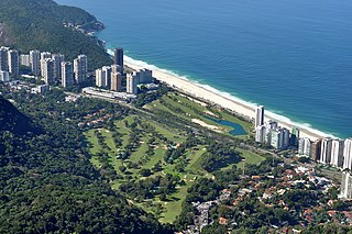 São Conrado Neighborhood in Rio de Janeiro, Rio de Janeiro, Brazil