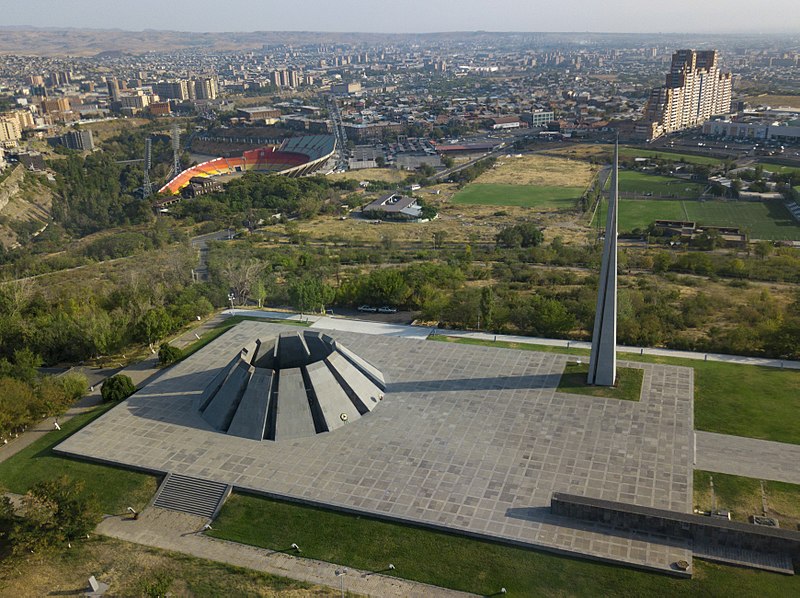 File:Genocide Memorial complex from air on a sunny day, September 2017.jpg