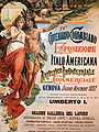 Italiano: Genova: Poster ottocentesco a ricordo della scoperta dell'America