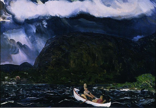 File:George Bellows - In a Rowboat, 1916.jpg - Wikimedia ...