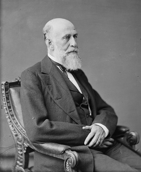 President pro tempore George F. Edmunds