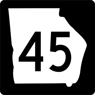 <span class="mw-page-title-main">Georgia State Route 45</span> State highway in Georgia, United States