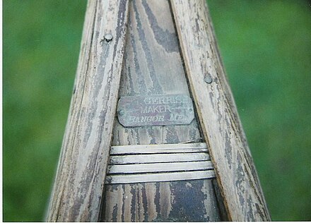 nameplate on a Gerrish canoe Gerrish nameplate2.jpg