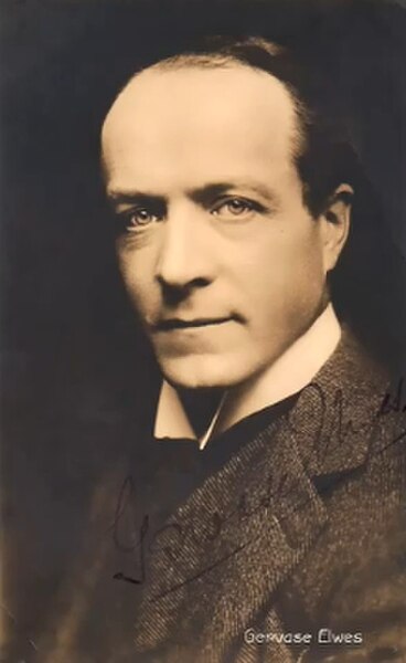 Gervase Elwes, circa 1918 (signed photo by Lena Connell)