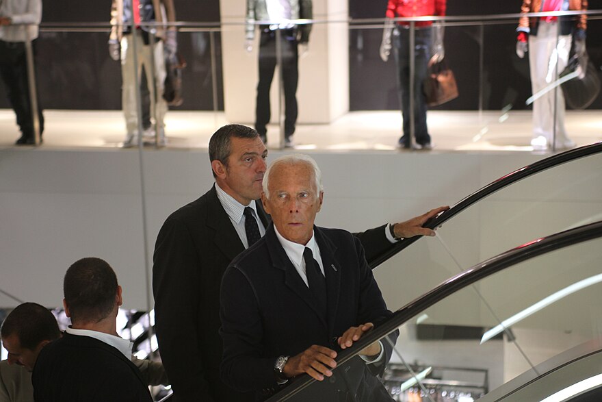 sergio galeotti and giorgio armani