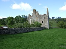 The ruins of Glenbuchat Castle, former seat of the Gordons of Glenbuchat. Glenbuchat Castle - geograph.org.uk - 446023.jpg