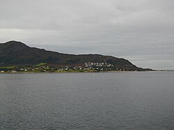 Godøya'da Leitebakk'ın görünümü