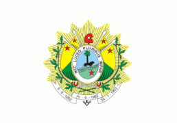 Bandeira insignia do gobernador do estado do Acre.