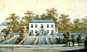 The house in 1805 Government House Parramatta 1805.jpg