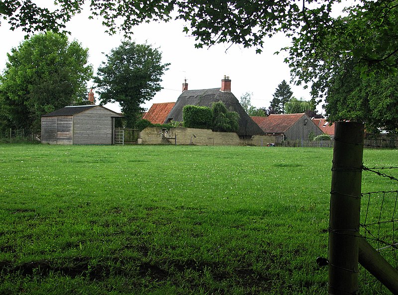 File:Grafton Underwood, the start of a summer shower - geograph.org.uk - 2486277.jpg