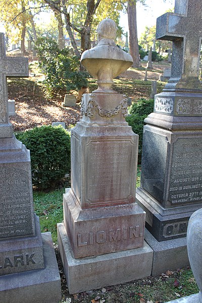 File:Grave of Eugene Liomin (d. 1862) - back side.jpg